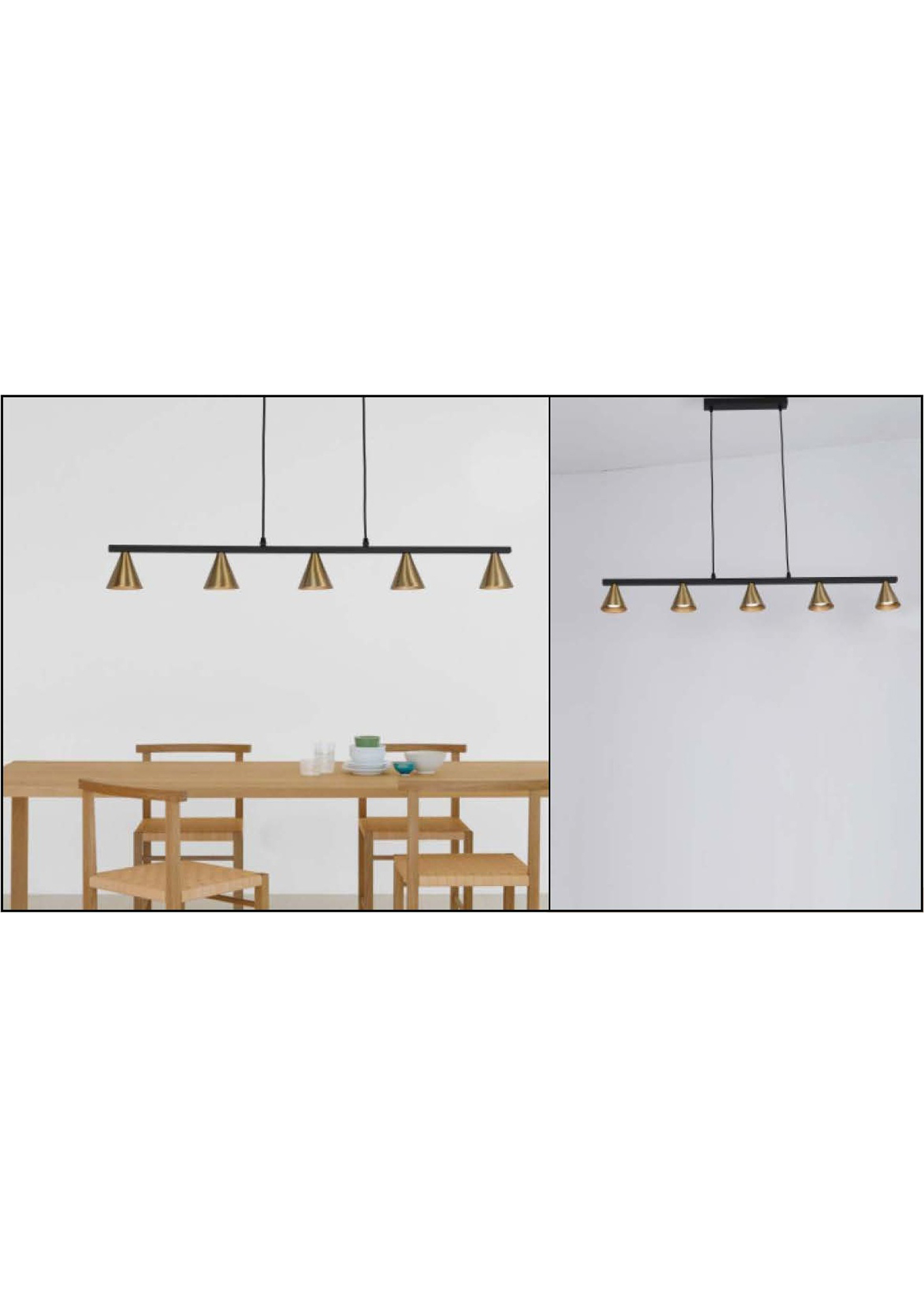 Beyond Lights - Gold Pendant Lamp- GL